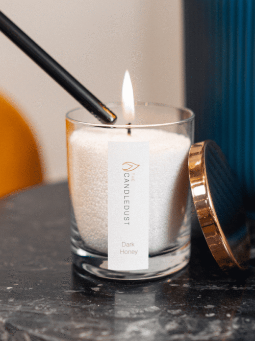 Biri žvakė stiklo indelyje - "Nordic Lights" 160 g.